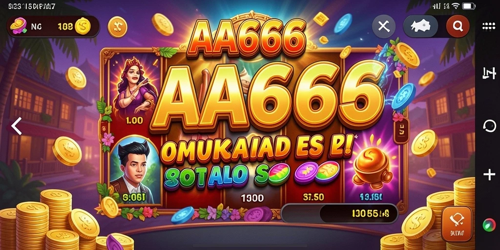 Tampilan utama gameplay AA666 dengan pengalaman Slot yang menarik.