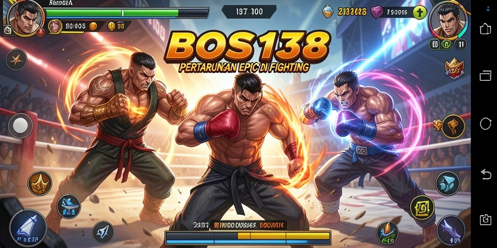 Tangkapan layar dari gameplay BOS138 yang menampilkan aksi pertarungan yang seru.