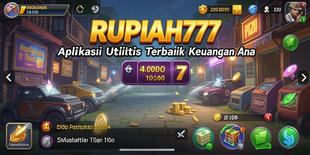 Tampilan antarmuka pengguna RUPIAH777 yang sederhana dan fungsional.